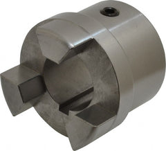 Boston Gear - 1-1/4" Max Bore Diam, FC25 Coupling Size, Flexible Half Coupling - 2-1/2" OD, 4.13" OAL, Steel - Exact Tooling