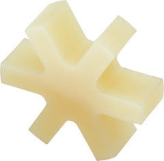 Boston Gear - 7/8" Max Bore Diam, FC15 Coupling Size, Flexible 3-Jaw Insert Coupling - 1-1/2" OD, Polyurethane, Order 2 Hubs & 1 Insert for Complete Coupling - Exact Tooling