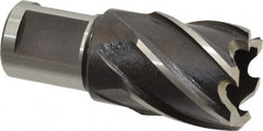 Milwaukee Tool - 1" Diam x 1" Deep High Speed Steel Annular Cutter - Exact Tooling