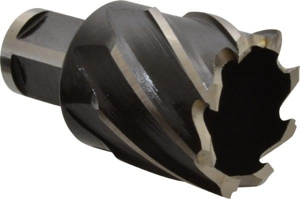 Milwaukee Tool - 1-5/16" Diam x 1" Deep High Speed Steel Annular Cutter - Exact Tooling