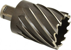 Milwaukee Tool - 1-7/8" Diam x 2" Deep High Speed Steel Annular Cutter - Exact Tooling