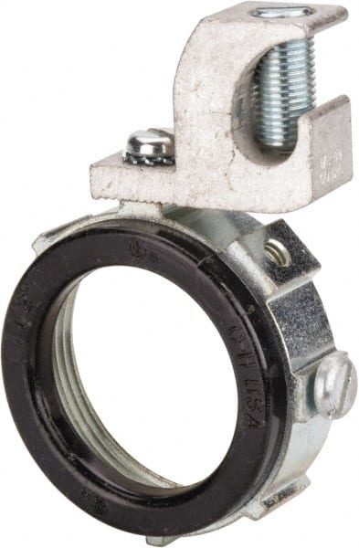 Cooper Crouse-Hinds - 1-1/2" Trade, Malleable Iron Threaded Rigid/Intermediate (IMC) Conduit Bushing - Partially Insulated - Exact Tooling