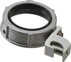 Cooper Crouse-Hinds - 2" Trade, Malleable Iron Threaded Rigid/Intermediate (IMC) Conduit Bushing - Partially Insulated - Exact Tooling