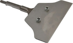 Universal Tool - 8" Head Width, 8" OAL, 1/2" Shank Diam, Flex Blade Scaling Chisel - 1/2 Inch Shank Diameter - Exact Tooling