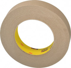 3M - 1" Wide x 60 Yd Long Brown Paper Masking Tape - Series 2517, 6.5 mil Thick, 35 In/Lb Tensile Strength - Exact Tooling