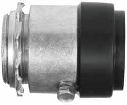 Cooper Crouse-Hinds - 1" Trade, Malleable Iron Set Screw Straight Rigid/Intermediate (IMC) Conduit Connector - Noninsulated - Exact Tooling