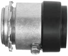 Cooper Crouse-Hinds - 1" Trade, Malleable Iron Set Screw Straight Rigid/Intermediate (IMC) Conduit Connector - Noninsulated - Exact Tooling