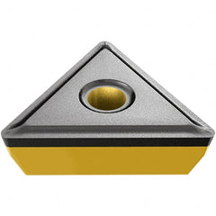 Iscar - SNMG433 TF Grade IC07 Carbide Turning Insert - Uncoated, 90° Square, 1/2" Inscr Circle, 3/16" Thick, 3/64" Corner Radius - Exact Tooling