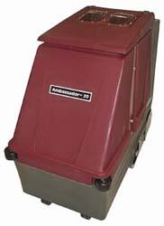 Minuteman - 20" Cleaning Width, 105" Water Lift, Walk Behind Carpet Extractor - 100 CFM Air Flow, 2 hp, 25 Gal Tank Capacity, 25 Gal Tank Recovery Capacity, 100 Pump psi - Exact Tooling