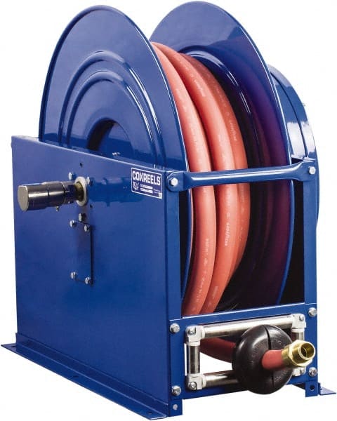 CoxReels - 75' Spring Retractable Hose Reel - 300 psi, Hose Included - Exact Tooling