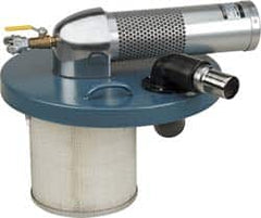 Guardair - Air Powered Wet/Dry Drum Vacuum Head - 2" Vacuum Hose Fitting, Use with 30 Gal Models - Exact Tooling