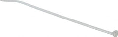Thomas & Betts - 5-1/2" Long Natural (Color) Nylon Standard Cable Tie - 40 Lb Tensile Strength, 1.31mm Thick, 1-3/4" Max Bundle Diam - Exact Tooling