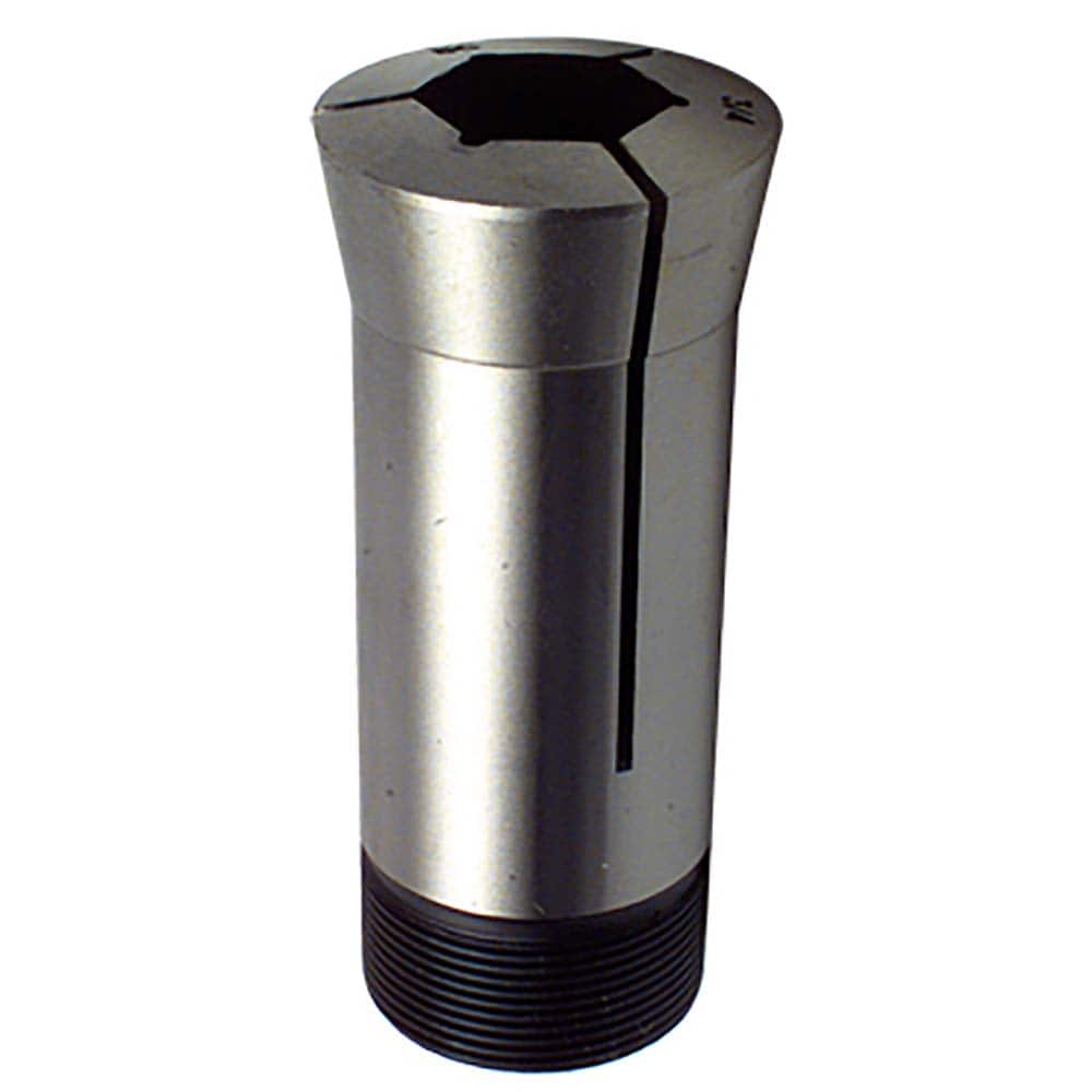 Pratt Burnerd America - 5C Collets; Type: Hex ; Size (Inch): 9/16 ; Overall Length (Decimal Inch): 3.2800 ; Internal Thread Size: 1.238-20 ; Material: Steel ; TIR (Decimal Inch): 0.000600 - Exact Tooling