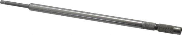 Made in USA - M4.5 to #10 Inch Tap, 9 Inch Overall Length, 3/8 Inch Max Diameter, Tap Extension - 0.194 Inch Tap Shank Diameter, 0.194 Inch Extension Shank Diameter, 0.152 Inch Extension Square Size, 1 Inch Tap Depth, Tool Steel - Exact Tooling