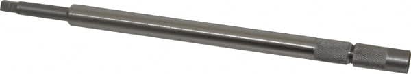 Made in USA - 1/16 Pipe to 1/8SM Pipe Inch Tap, 9 Inch Overall Length, 1/2 Inch Max Diameter, Tap Extension - 5/16 Inch Tap Shank Diameter, 5/16 Inch Extension Shank Diameter, 0.234 Inch Extension Square Size, 1 Inch Tap Depth, Tool Steel - Exact Tooling