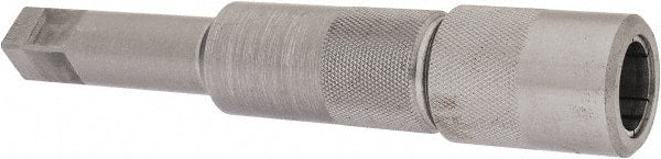 Made in USA - 7/8 Inch Tap, 6 Inch Overall Length, 1 Inch Max Diameter, Tap Extension - 0.697 Inch Tap Shank Diameter, 0.697 Inch Extension Shank Diameter, 0.52 Inch Extension Square Size, 1-3/8 Inch Tap Depth, Tool Steel - Exact Tooling