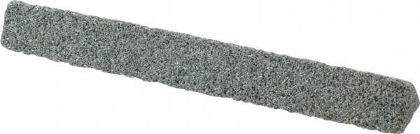 Value Collection - Three Square, Silicon Carbide, Toolroom Finishing Stick - 4" Long x 1/2" Wide, Coarse Grade - Exact Tooling