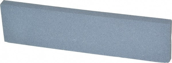 Norton - 4" Long x 1" Wide x 1/4" Thick, Silicon Carbide Sharpening Stone - Rectangle, Fine Grade - Exact Tooling