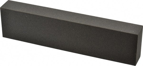 Made in USA - 8" Long x 2" Wide x 1" Thick, Aluminum Oxide Sharpening Stone - Rectangle, Coarse Grade - Exact Tooling