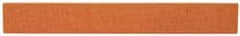 Made in USA - 1/2" Wide x 4" OAL, Aluminum Oxide Sharpening Stone - Flat, Fine Grade, 320 Grit - Exact Tooling