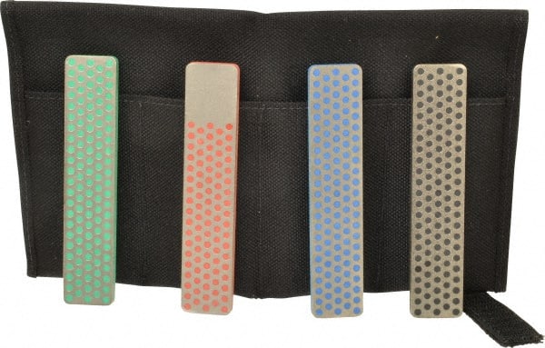 DMT - 4 Piece Diamond Sharpening Stone Kit - Fine, Very Fine, Extra Fine & Ultra Fine - Exact Tooling