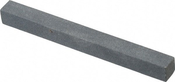 Value Collection - Square, Silicon Carbide, Toolroom Finishing Stick - 4" Long x 3/8" Wide x 3/8" Thick, Fine Grade - Exact Tooling
