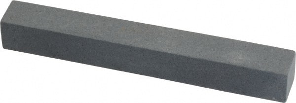 Value Collection - Square, Silicon Carbide, Toolroom Finishing Stick - 4" Long x 1/2" Wide x 1/2" Thick, Fine Grade - Exact Tooling