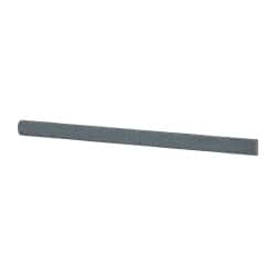 Value Collection - Half Round, Silicon Carbide, Toolroom Finishing Stick - 4" Long x 1/4" Wide, Fine Grade - Exact Tooling