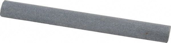 Value Collection - Half Round, Silicon Carbide, Toolroom Finishing Stick - 4" Long x 1/2" Wide, Medium Grade - Exact Tooling