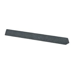 Value Collection - Three Square, Silicon Carbide, Toolroom Finishing Stick - 4" Long x 3/8" Wide, Coarse Grade - Exact Tooling