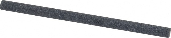 Value Collection - Round, Silicon Carbide, Toolroom Finishing Stick - 4" Long x 1/4" Wide, Coarse Grade - Exact Tooling