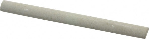 Value Collection - Half Round, Aluminum Oxide, Toolroom Finishing Stick - 4" Long x 3/8" Wide, Fine Grade - Exact Tooling