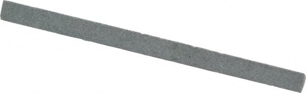 Value Collection - Three Square, Aluminum Oxide, Toolroom Finishing Stick - 4" Long x 1/4" Wide, Medium Grade - Exact Tooling