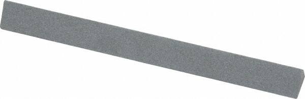Value Collection - Three Square, Aluminum Oxide, Toolroom Finishing Stick - 4" Long x 3/8" Wide, Medium Grade - Exact Tooling