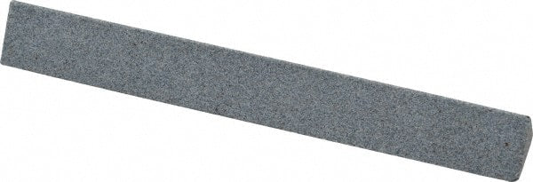 Value Collection - Three Square, Aluminum Oxide, Toolroom Finishing Stick - 4" Long x 1/2" Wide, Coarse Grade - Exact Tooling