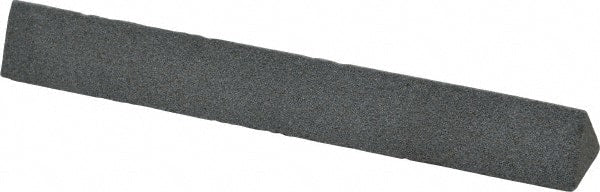 Value Collection - Three Square, Aluminum Oxide, Toolroom Finishing Stick - 4" Long x 1/2" Wide, Medium Grade - Exact Tooling