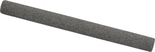Value Collection - Round, Aluminum Oxide, Toolroom Finishing Stick - 4" Long x 3/8" Wide, Coarse Grade - Exact Tooling