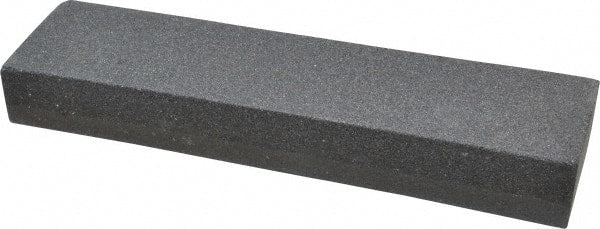 Value Collection - 8" Long x 2" Wide x 1" Thick, Silicon Carbide Sharpening Stone - Rectangle, 100/180 Grit, Fine, Very Fine Grade - Exact Tooling