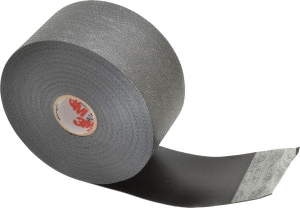 3M - 2" x 30', Black Polyester Film Electrical Tape - Series 23, 30 mil Thick, 800 V/mil Dielectric Strength, 8 Lb./Inch Tensile Strength - Exact Tooling