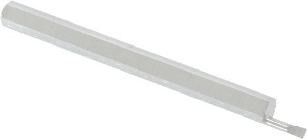 Accupro - 0.05" Min Bore Diam, 0.15" Max Bore Depth, 1/8 Shank Diam, Boring Bar - Right Hand Cut, Solid Carbide, Bright Finish - Exact Tooling