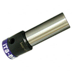 Iscar - MB20 Inside Modular Connection, Boring Head Straight Shank - Modular Connection Mount, 4.9213 Inch Overall Length, 3.3465 Inch Projection - Exact Tooling