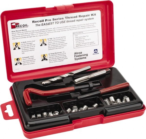 Value Collection - 36 Inserts, 5/16-24, 5/16-24 UNF, Thread Repair Kit - 0.469" Insert Length - Exact Tooling
