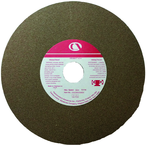 10 x 1-1/2 x 1-1/4" - Aluminum Oxide / 24P Type 1 - Bench & Pedestal Wheel - Exact Tooling