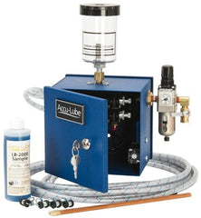 Accu-Lube - 2 Outlet, 10 Ounce Tank Capacity, Micro Lubricant System - 12' Coolant Line Length - Exact Tooling