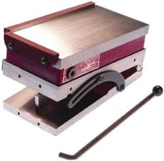 Suburban Tool - 6" Long x 12" Wide x 5-1/4" High, Series S2, Fine Pole, Sine Plate & Magnetic Chuck Combo - 0.0002" Tolerance, Square to 0.0003" - Exact Tooling