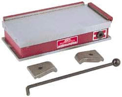 Suburban Tool - Fine Pole Rectangular Permanent Magnetic Block Chuck - 6" Long x 3" Wide x 2-5/8" High, Ceramic - Exact Tooling