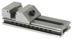 Suburban Tool - 6" Jaw Width, 8-1/2" Jaw Opening Capacity, 1-11/16" Jaw Height, Toolmaker's Vise - Flat Jaw, 0.0003" Parallelism, 0.0003" Squareness, 12" OAL x 6" OAW x 3-7/16" OAH - Exact Tooling