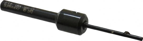 Cogsdill Tool - 3/32" Hole, 3/32" Blade, Type A Power Deburring Tool - Two Piece, 3.37" OAL, 0.28" Pilot, 0.45" from Front of Tool to Back of Blade - Exact Tooling