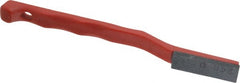 Value Collection - 240 Grit Red Single-Ended Boron Carbide Hand Hone - Very Fine Grade, 5-1/2" OAL, with Cutting Dimensions of 1-9/16" Length x 1/2" Wide x 3/16" High - Exact Tooling
