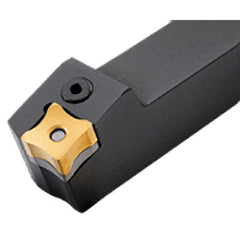 Iscar - PSAN, Left Hand Cut, 25mm Shank Height x 25mm Shank Width, Negative/Neutral Rake Indexable Turning Toolholder - 150mm OAL, SNMX 15.. Insert Compatibility, Series Isoturn - Exact Tooling